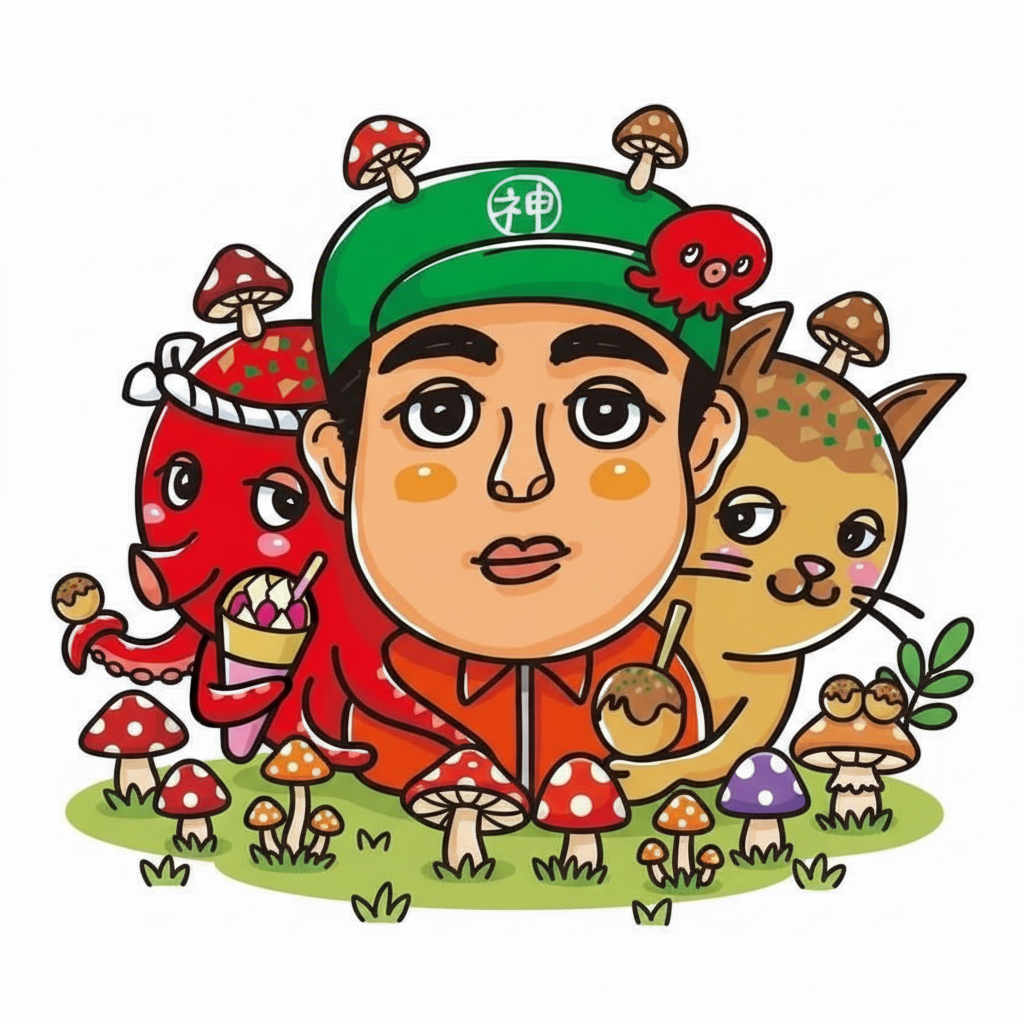 ちりちり猫 / ちりちり日記 / Vol.7「きのこといえば神子田朝市」